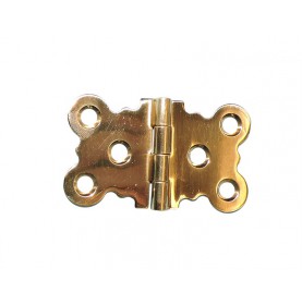 Brass fancy hinge 65x38mm