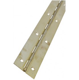 Brass continuous piano hinge 40mm
