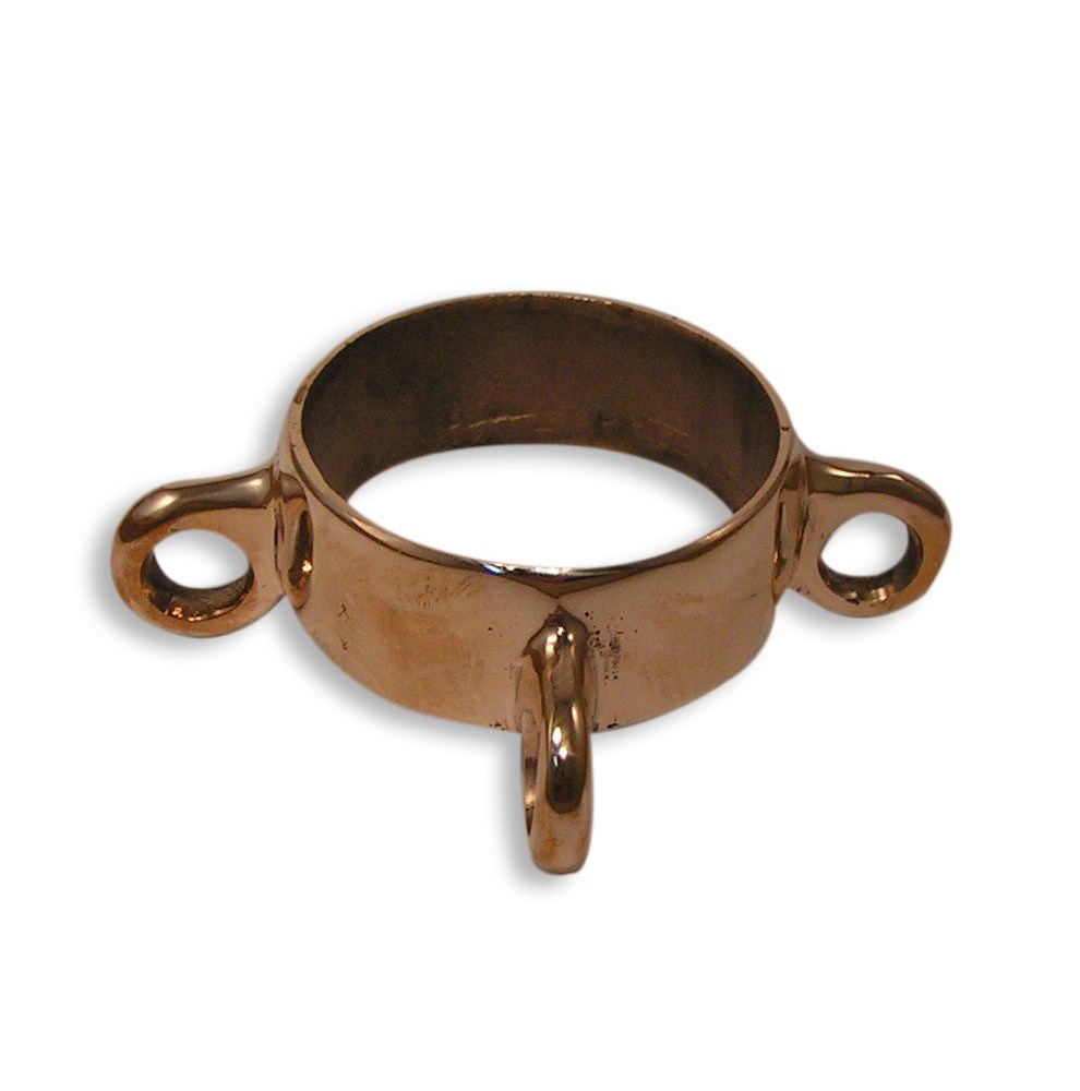 Frette de mat 4 yeux bronze