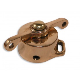 Clew boom and fitting in bronze