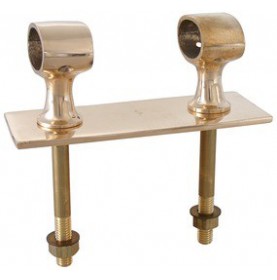 BRONZE BAR CLEAT BOLT THROUGH