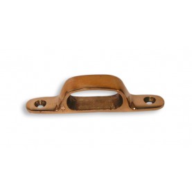 Bronze closed fairlead for boats