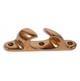 Passacavi obliquo in bronzo per barche