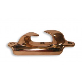 Bronze lock over handed lipped fairlead