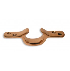 Chaumard à encastrer demi-lune bronze 180mm
