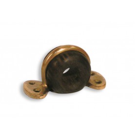 Bronze lignum vitae sheet lead to screw