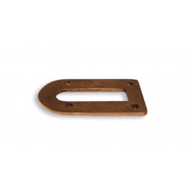 cadre de poulie à plat pont simple en bronze