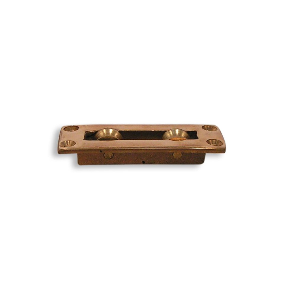 Double bronze coaming lead