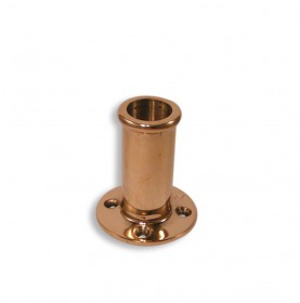 BRONZE RAKED FLAG STAFF SOCKET