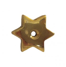 BRASS FLAT STAR