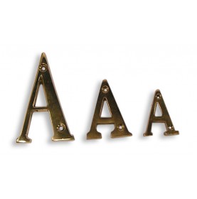 Lettere in ottone