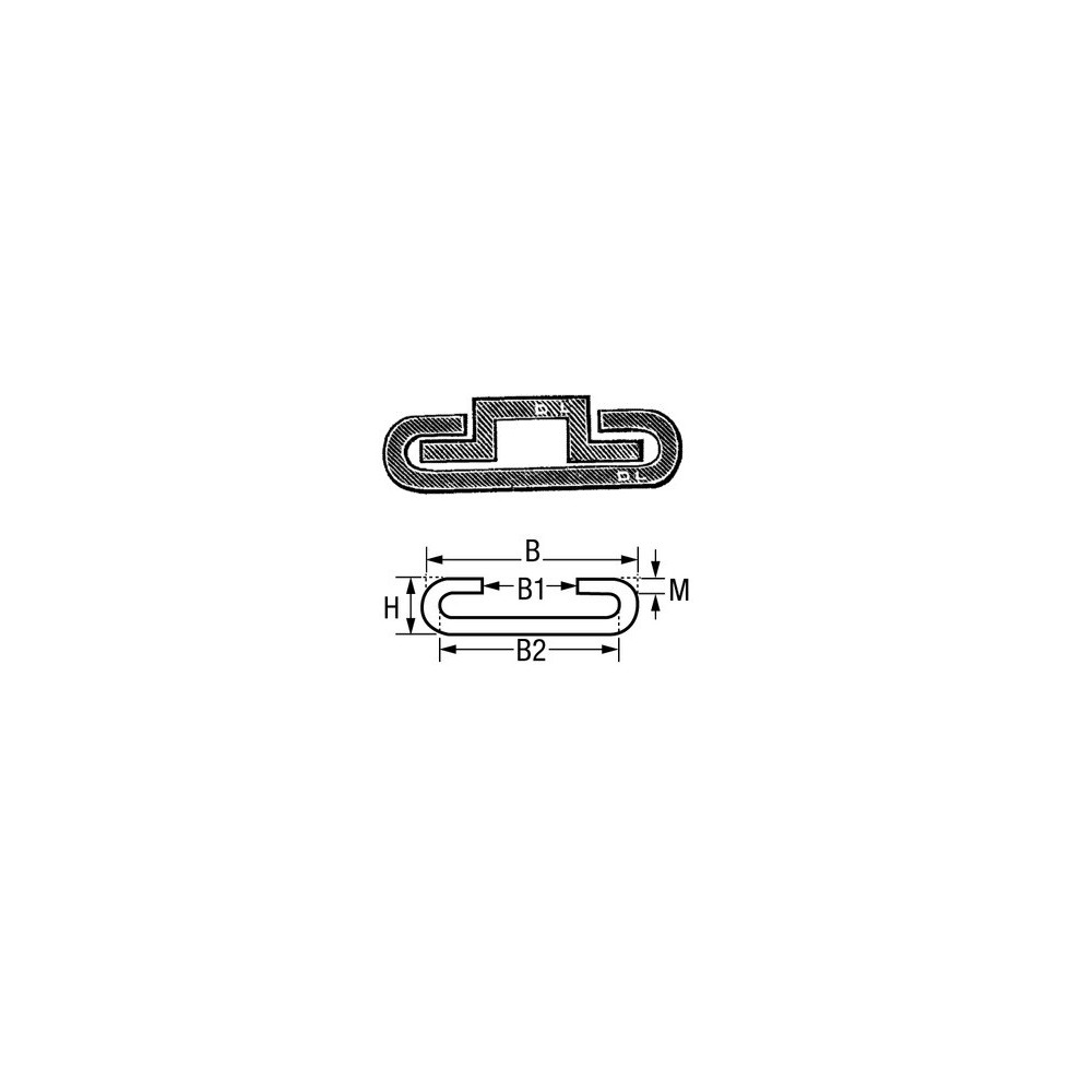 BRONZE INTERNAL TRACK - HATCH SLIDE