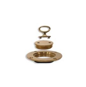 Deck fill with cast in bronze without spigot