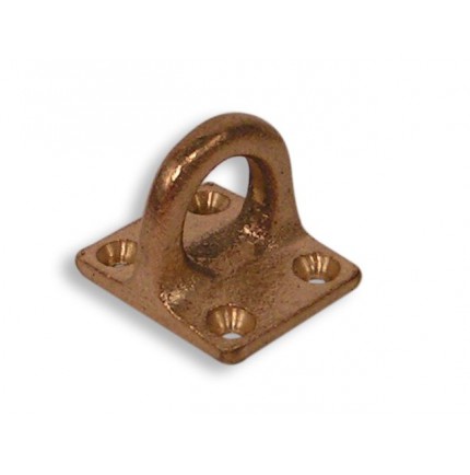 PONTET SUR PLATINE CARREE BRONZE OU GALVA PONTET SUR PLATINE CARREE BRONZE OU GALVA