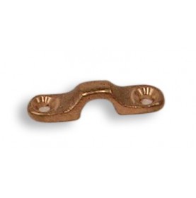 Petit pontet en bronze avec oeil de 5mm