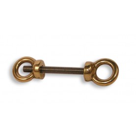 GOLFARE CON OCCHIO DOPPIO, IN OTTONE