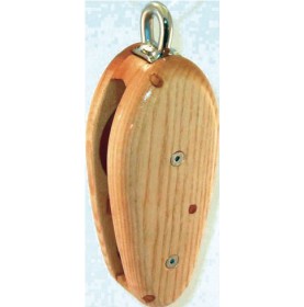 Fiddle Yachting block varnished ash