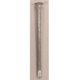 Clou acier galvanisé à chaud de type carvelle