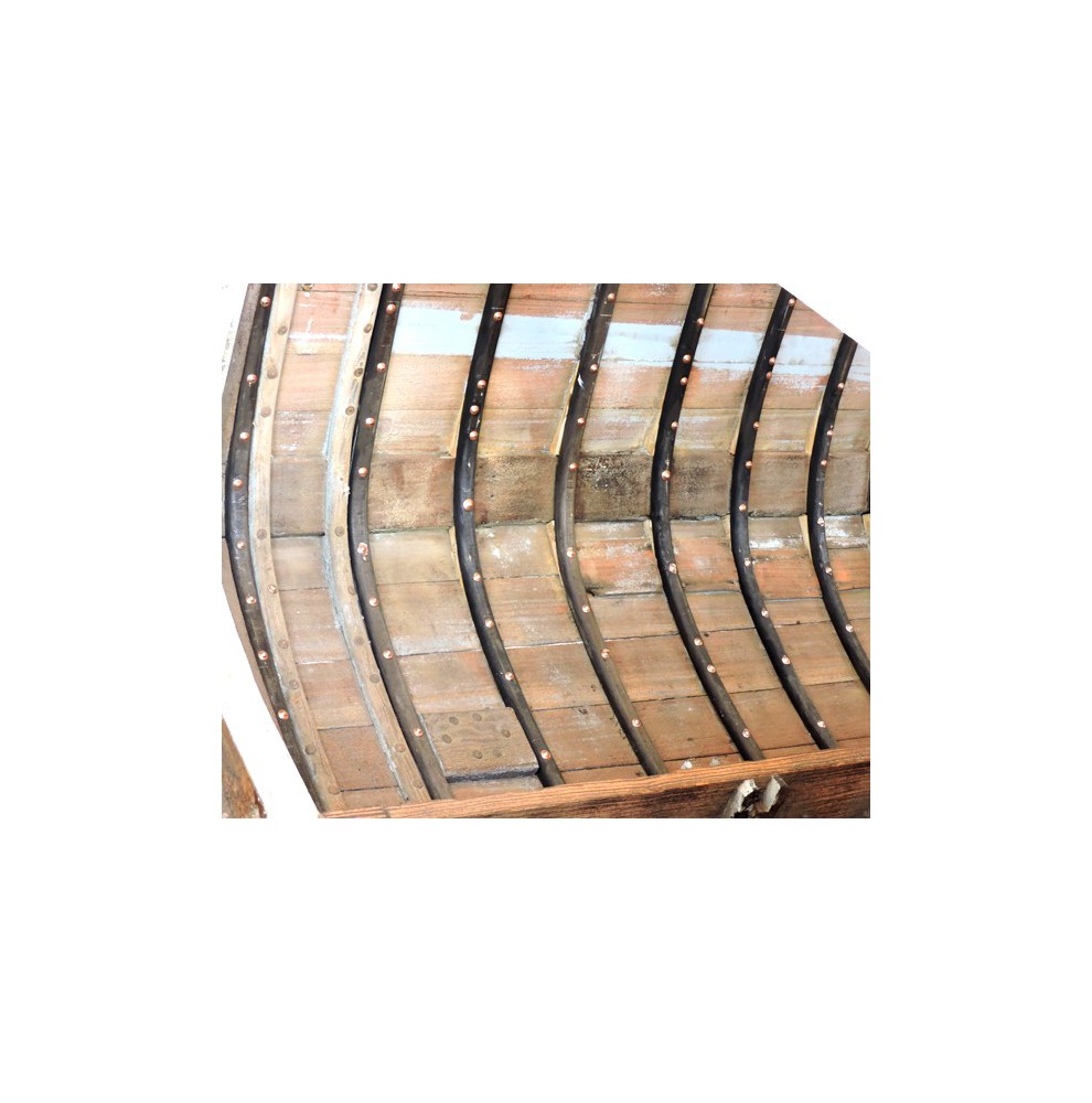 Square copper boatnails