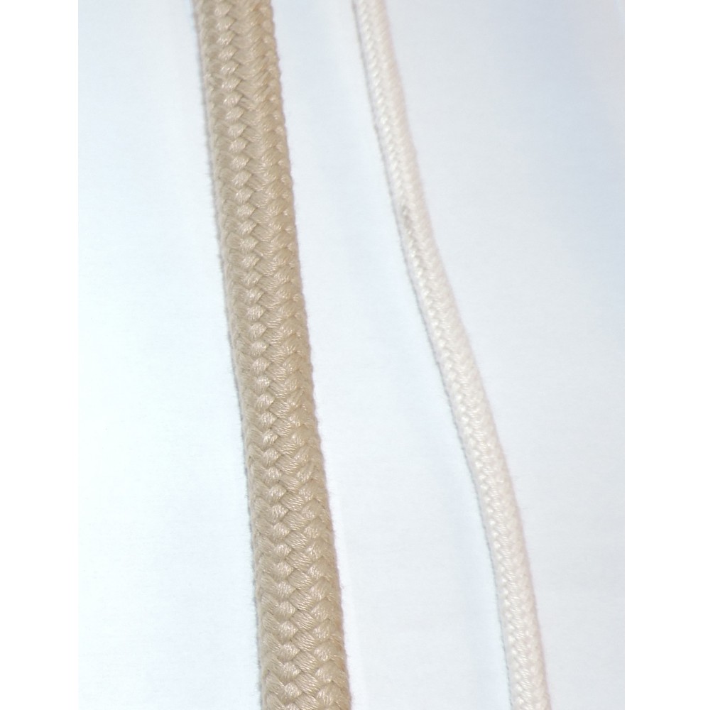 CORDAME IN POLIESTERE INTRECCIATO CHAMPAGNE CORDAME IN POLIESTERE INTRECCIATO CHAMPAGNE