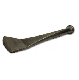 Hand forged caulking iron bended