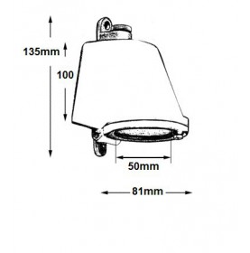 LUCE DI COPERTA IN BRONZO