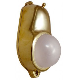 BRASS TEARDROP LIGHT