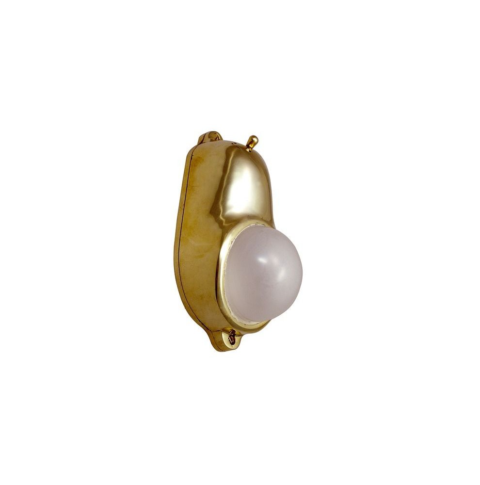 LAMPADA DA CABINA IN OTTONE MOD. GOCCIA