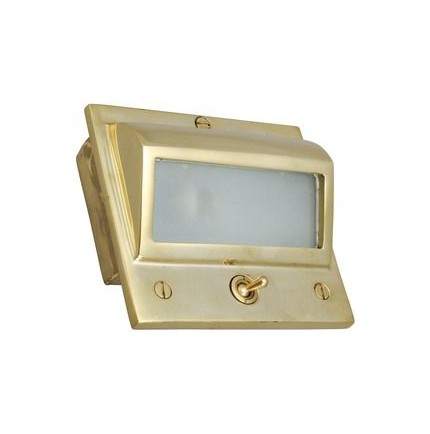 LAMPE APPLIQUE DE CABINE AVEC INTERRUPTEUR EN LAITON LAMPE APPLIQUE DE CABINE AVEC INTERRUPTEUR EN LAITON