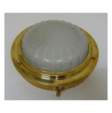 LAMPE PLAFONNIER EN LAITON LOURD 168 MM LAMPE PLAFONNIER EN LAITON LOURD 168 MM
