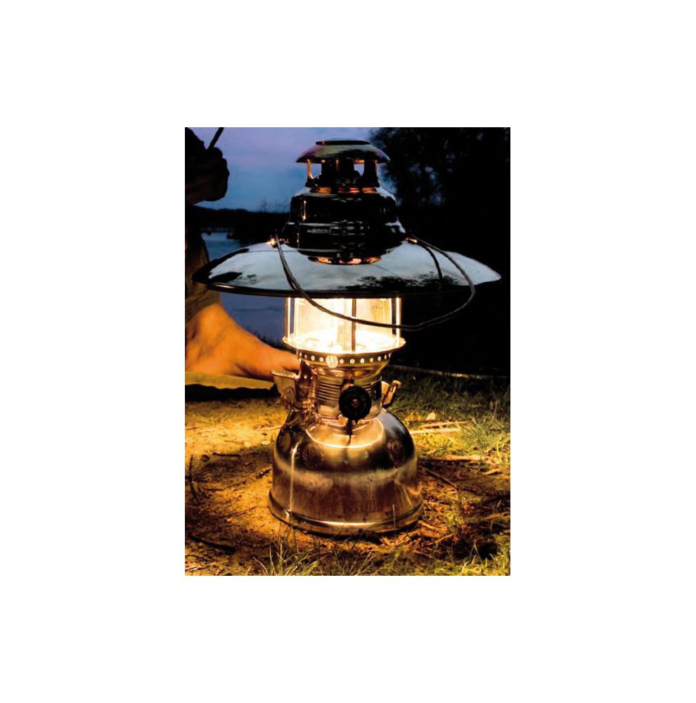 Lampada tempesta a pressione PETROMAX OTTONE