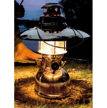 Lampe tempête à pétrole laiton poli PETROMAX Lampe tempête à pétrole laiton poli PETROMAX