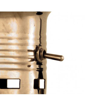 interrupteur Petromax électrique laiton poli