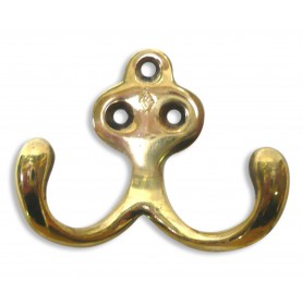 PATERE DE PORTE-MANTEAU DOUBLE