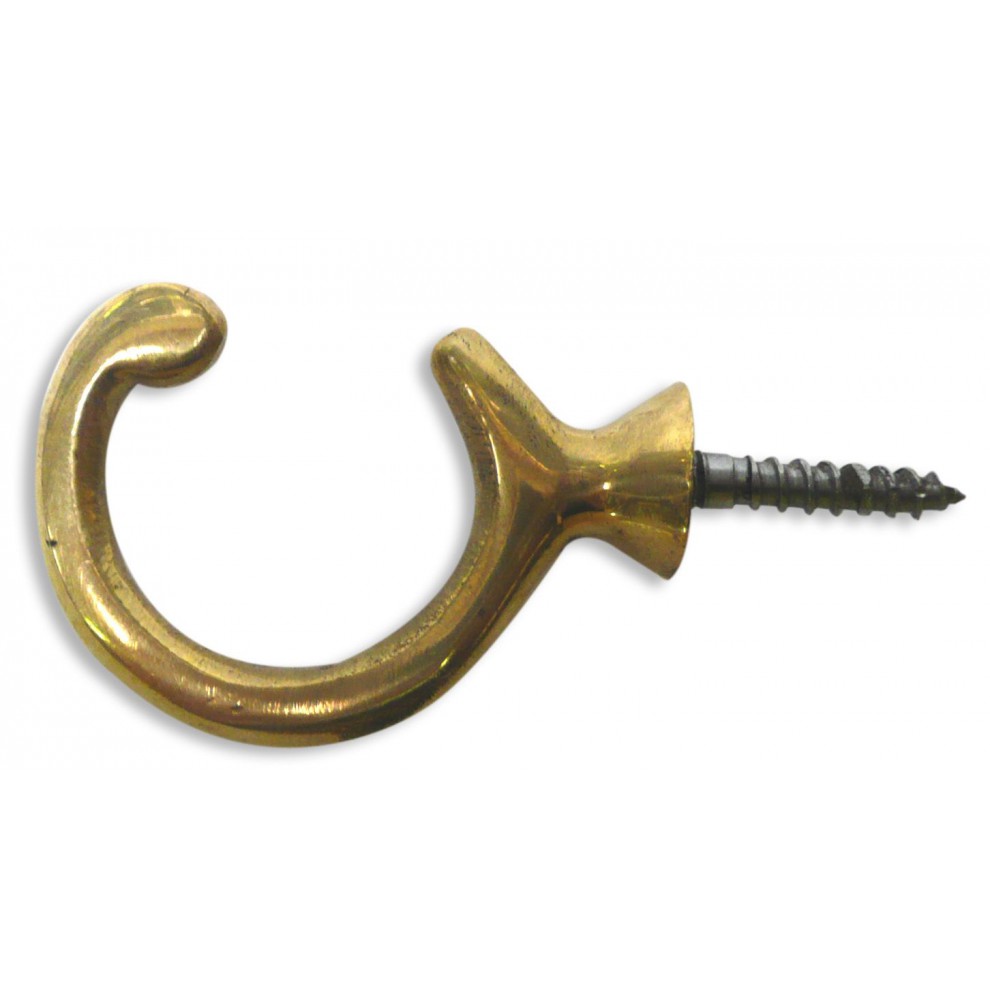 Screw in ANTIQUE GOLD COAT HOOK at Rs 114 in Delhi