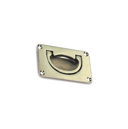 POIGNEE MARINE SUR PLATINE LAITON MAT POIGNEE MARINE SUR PLATINE LAITON MAT