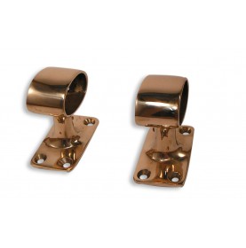 Bronze bar cleat to screw down