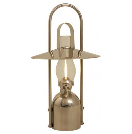 LAMPE A PETROLE EN INOX LAMPE A PETROLE EN INOX