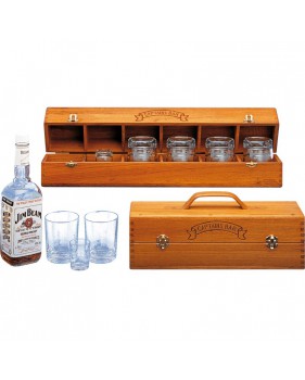 Coffret de verres à Whisky "CAPTAINS BAR"