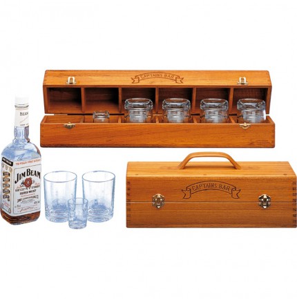 Coffret de verres à Whisky & liqueur