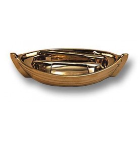 BRASS BOAT ASHTRAY