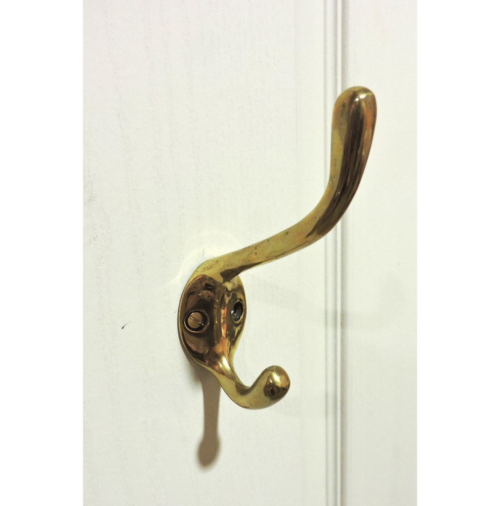 BRASS HAT HOLDER HOOK