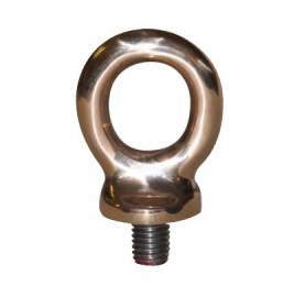Removable eye bolt in bronze