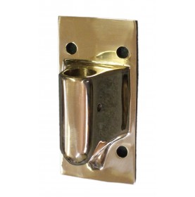 BRONZE WALL STANCHION SOCKET