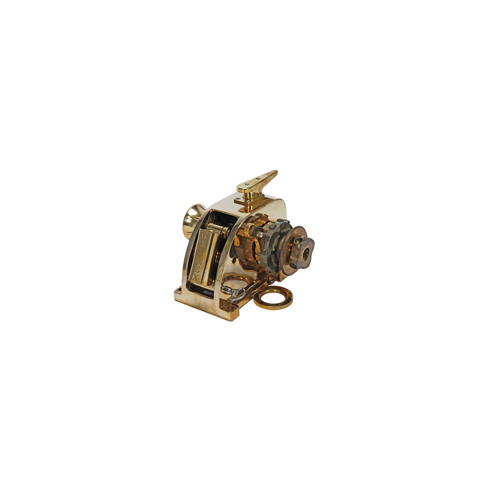 Bronze anchor windlass for 10 mm chain