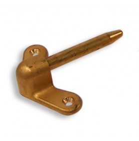Aiguillot bas seul en bronze sur tige longue