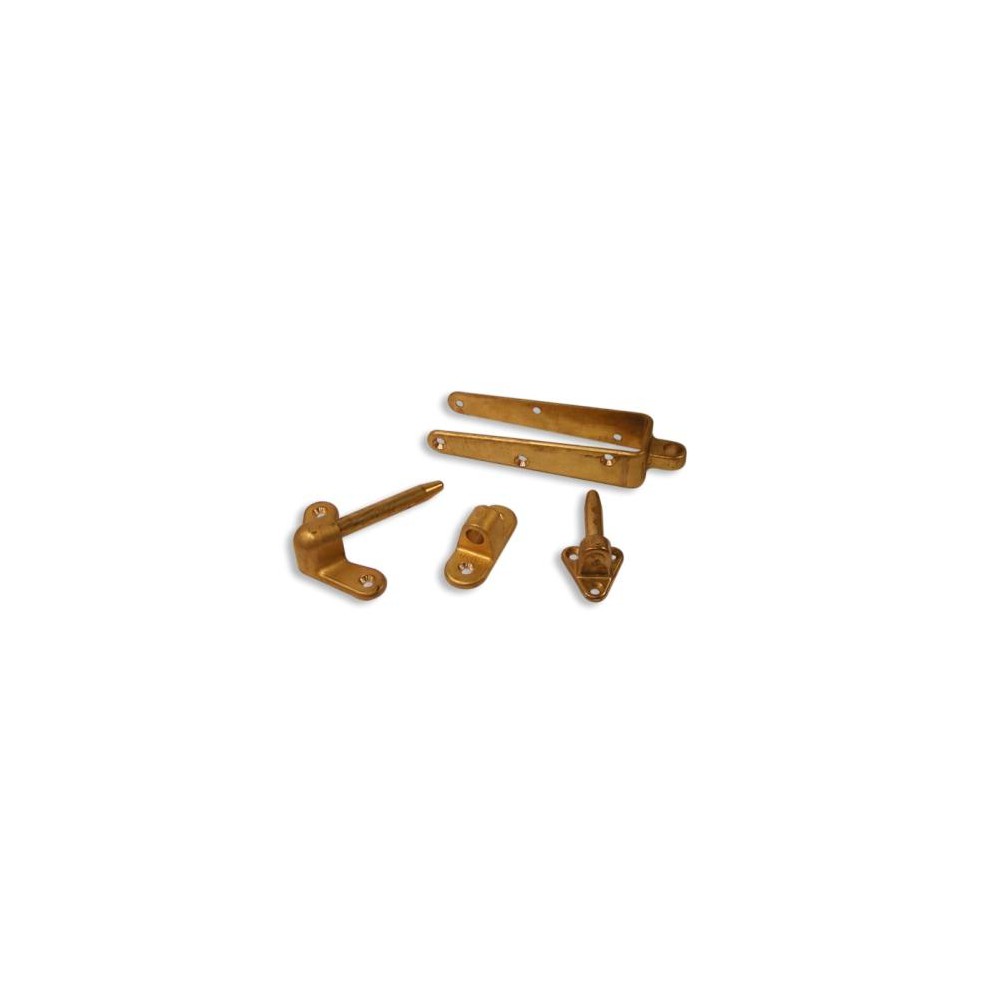 Set of Rudder Hanger (4 pieces) in Bronze