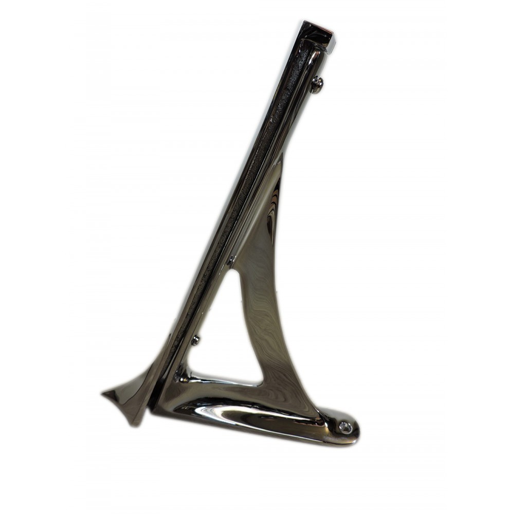 Windscreen fitting in bronze, without glass