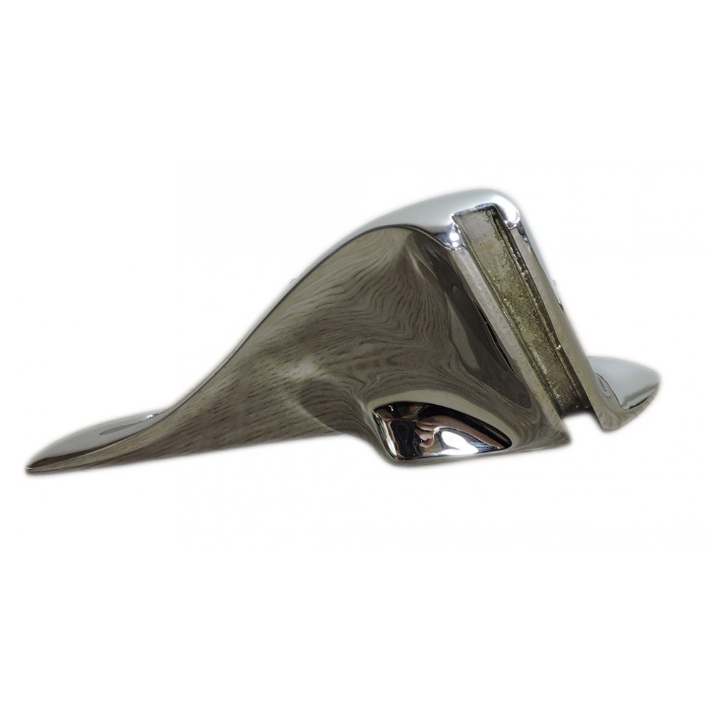 Windscreen fitting in bronze, without glass