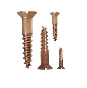 Bronze wood screw 10mm